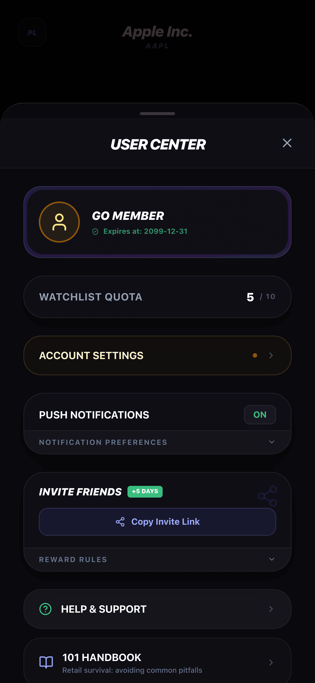 Realtime discipline alert